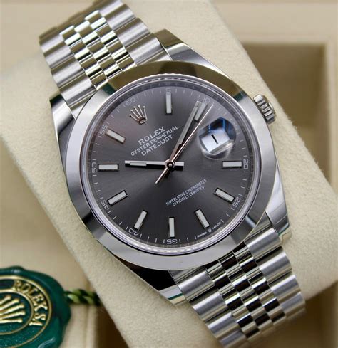 rolex datejust 41 zifferblatt tauschen